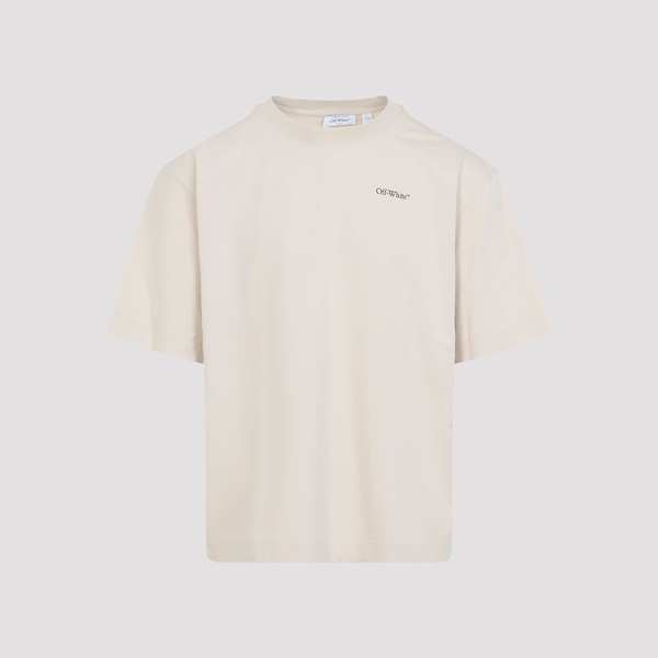 Off-White Half Arrows Skate T-Shirt - Pumice Stone