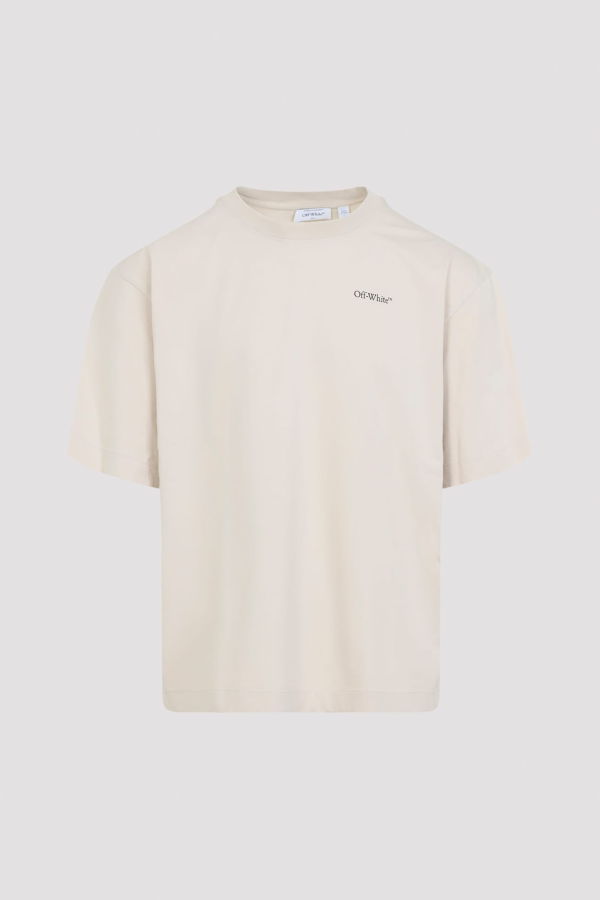 Off-White Half Arrows Skate T-Shirt - Pumice Stone