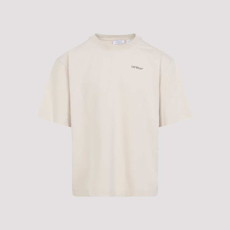 Off-White Half Arrows Skate T-Shirt - Pumice Stone