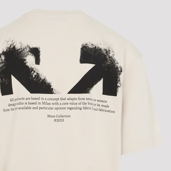 Off-White Half Arrows Skate T-Shirt - Pumice Stone
