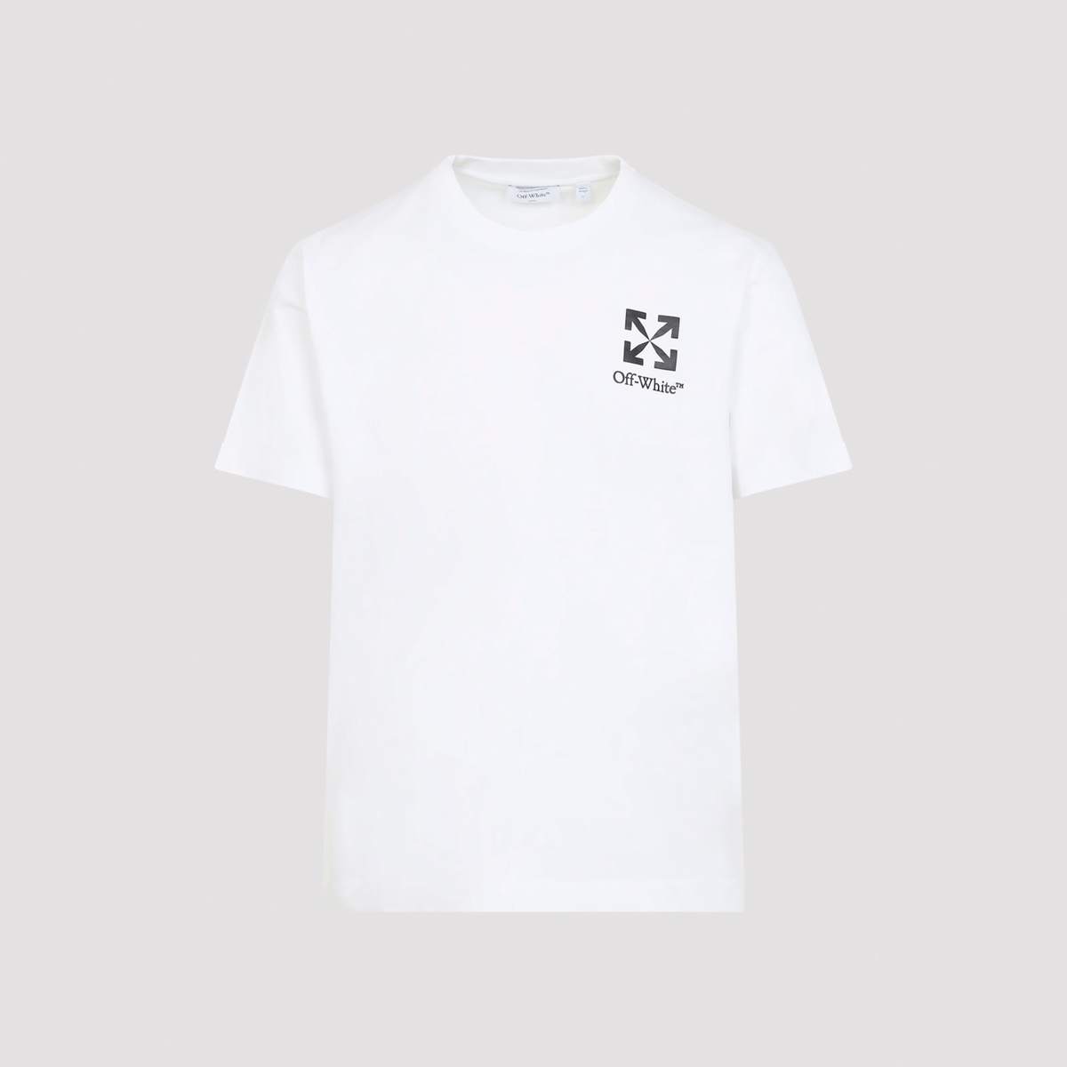 Off-White Small Arrow Slim T-Shirt - White - Image 3 of 5