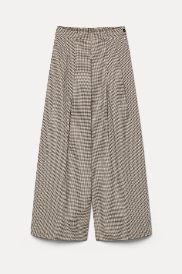 Pomandere Chalk Check Trousers