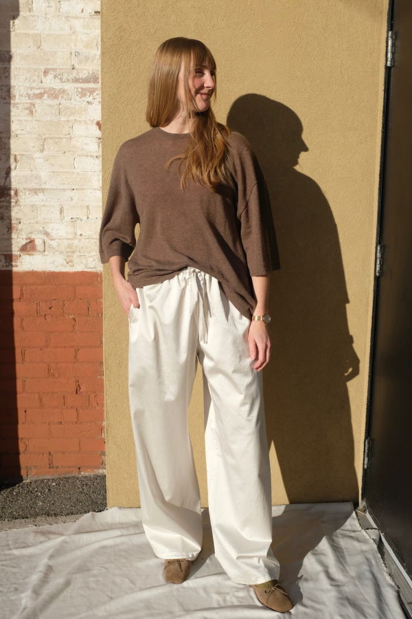 Cordera Satin Drawstring Pants