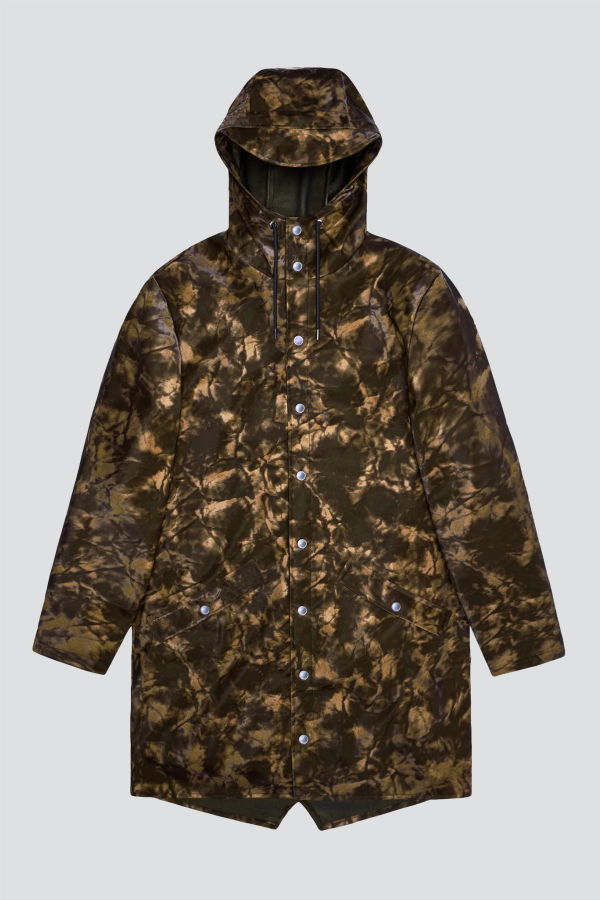 Rains Muddy Hooded Rain Long Jacket
