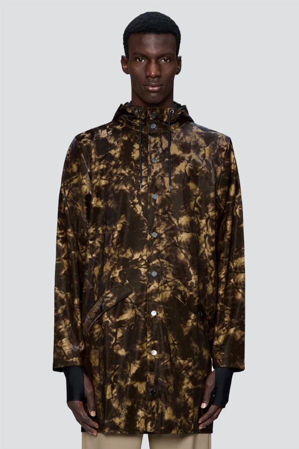 Rains Muddy Hooded Rain Long Jacket