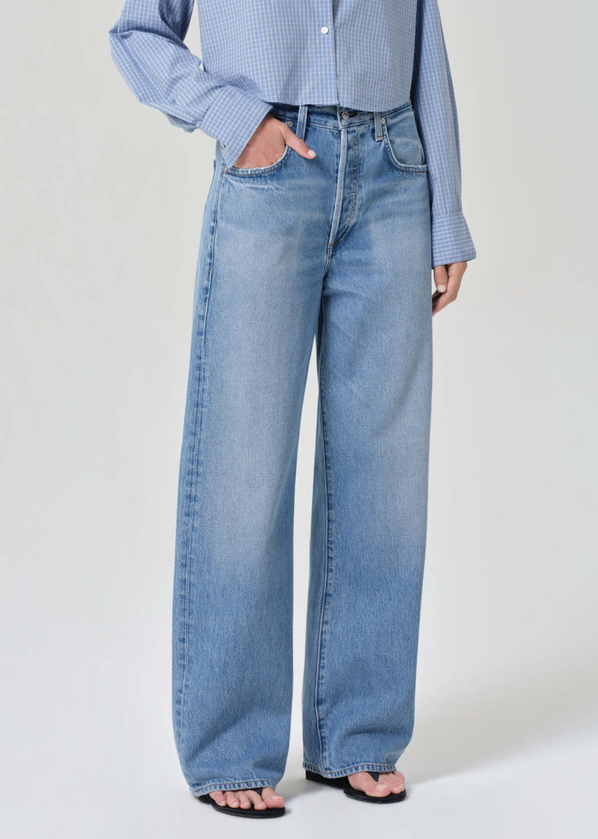 Citizens of Humanity Ayla Baggy Jeans - Cupid - Image 4 of 5