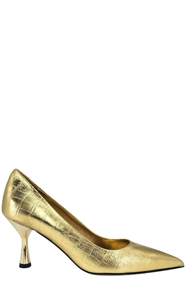 Madison Maison Annuccia Moc Croc Hi Heel Pump