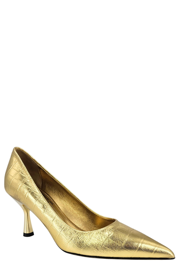 Madison Maison Annuccia Moc Croc Hi Heel Pump