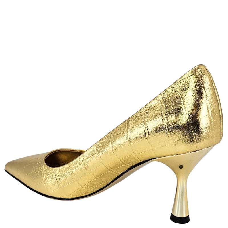 Madison Maison Annuccia Moc Croc Hi Heel Pump