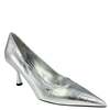 Madison Maison Annuccia Croc Hi Heel Pump - Silver - Thumbnail 2