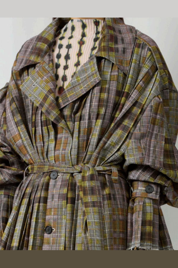 Julia Heuer Emil Pleated Coat Radomir Coat