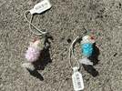 Ri-Ri-Ku Hand-Beaded Korean Phone Charms - Thumbnail 2