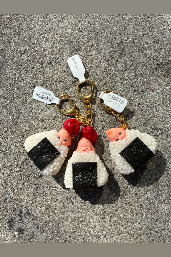 Otonamiya Onigiri Kewpie Keychain
