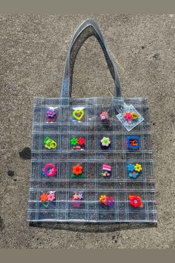 Yuriko Eto Transparent Charm Tote Bag