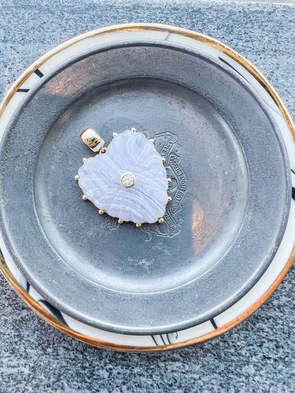 Thatch Malene Blue Lace Bail Charm