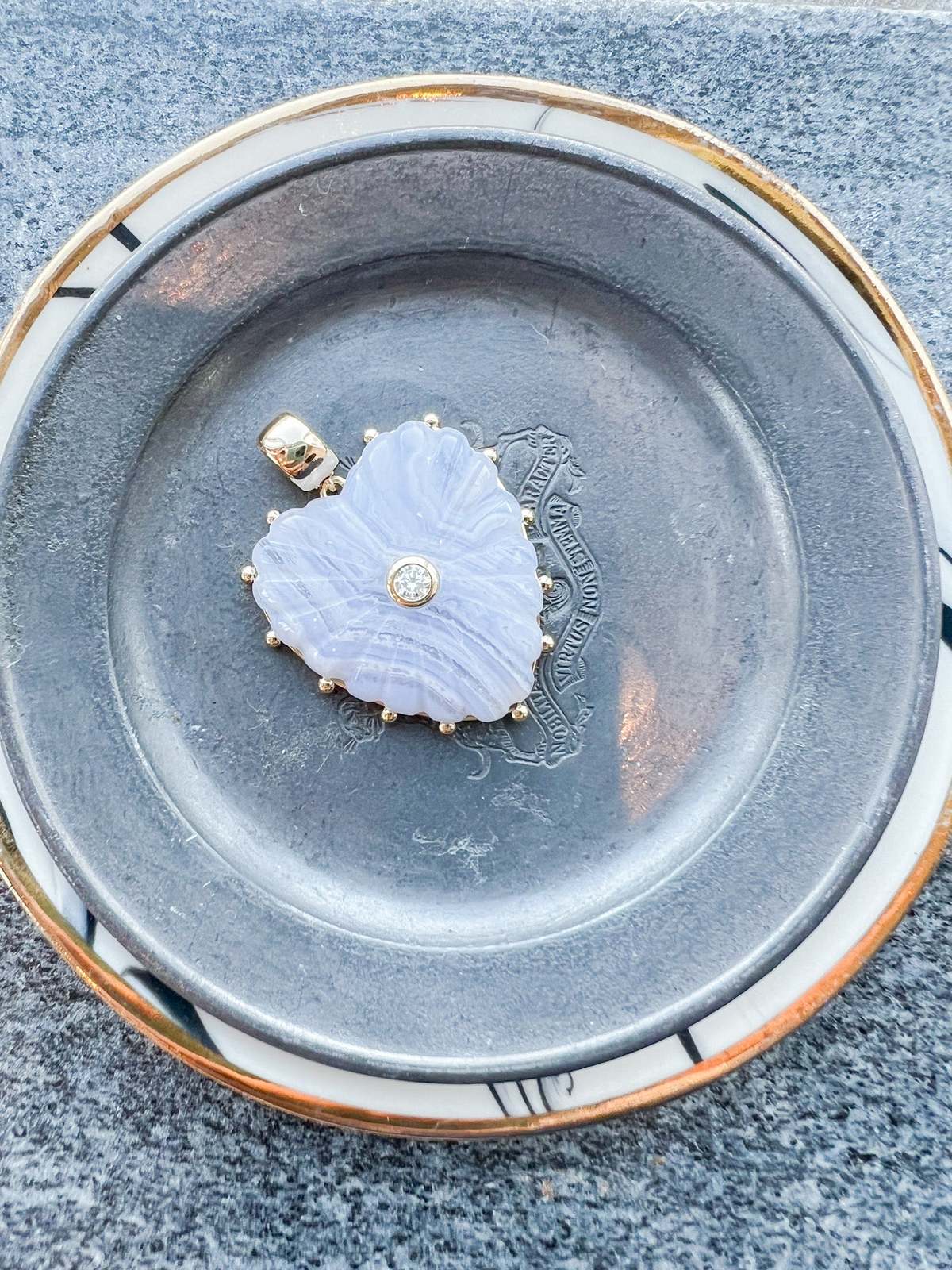 Thatch Malene Blue Lace Bail Charm - Image 1 of 5