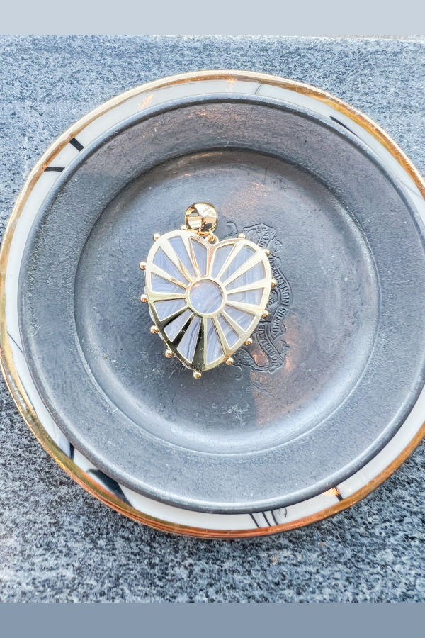 Thatch Malene Blue Lace Bail Charm