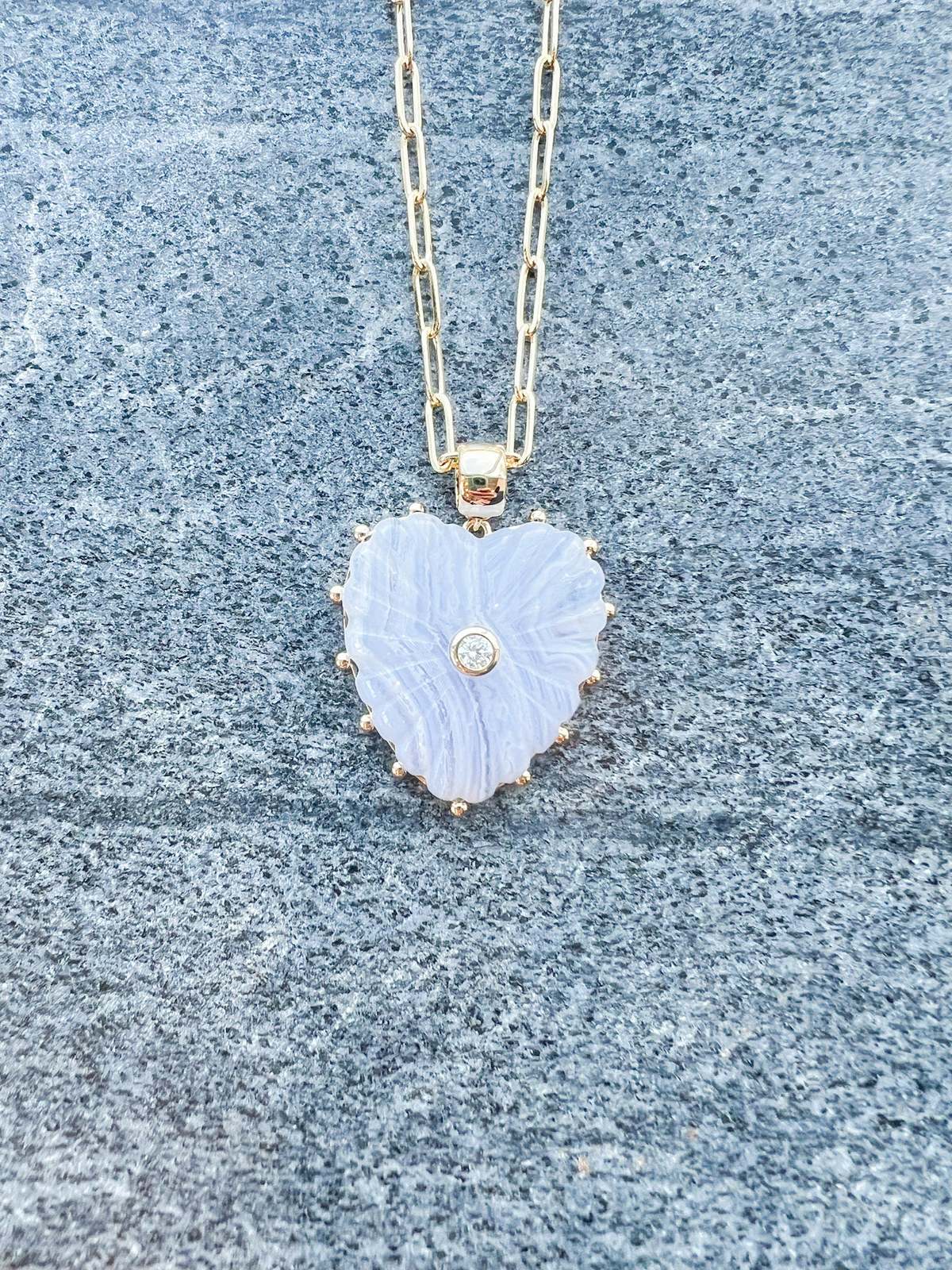 Thatch Malene Blue Lace Bail Charm - Image 3 of 5