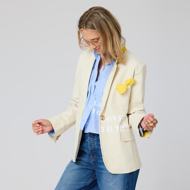 Kerri Rosenthal Workday Love Rises To The Top Blazer