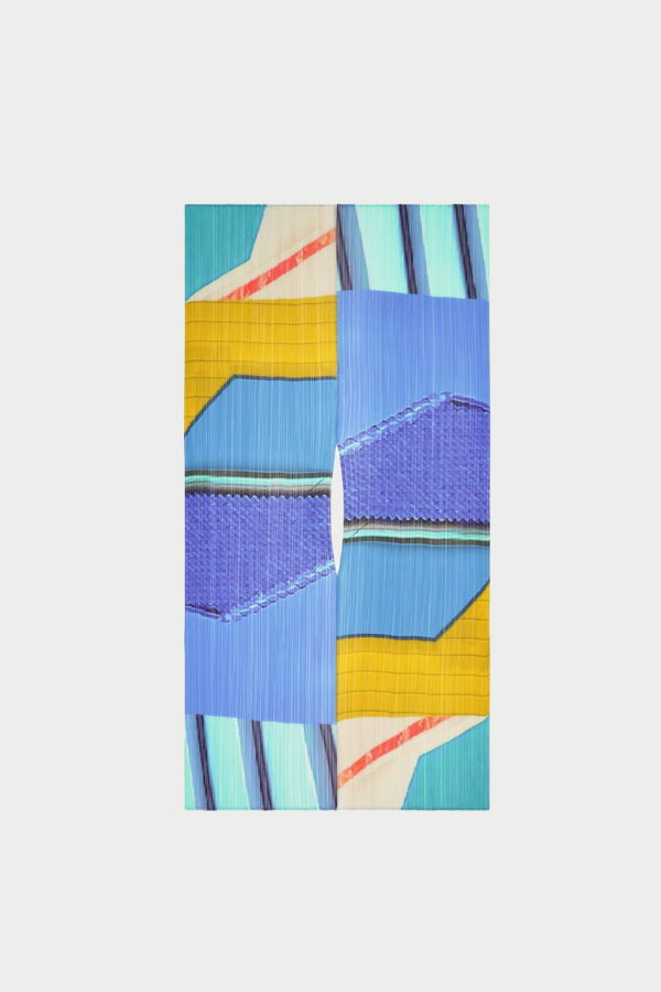 Pleats Please by Issey Miyake City College Stole