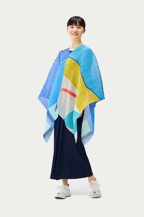 Pleats Please by Issey Miyake City College Stole