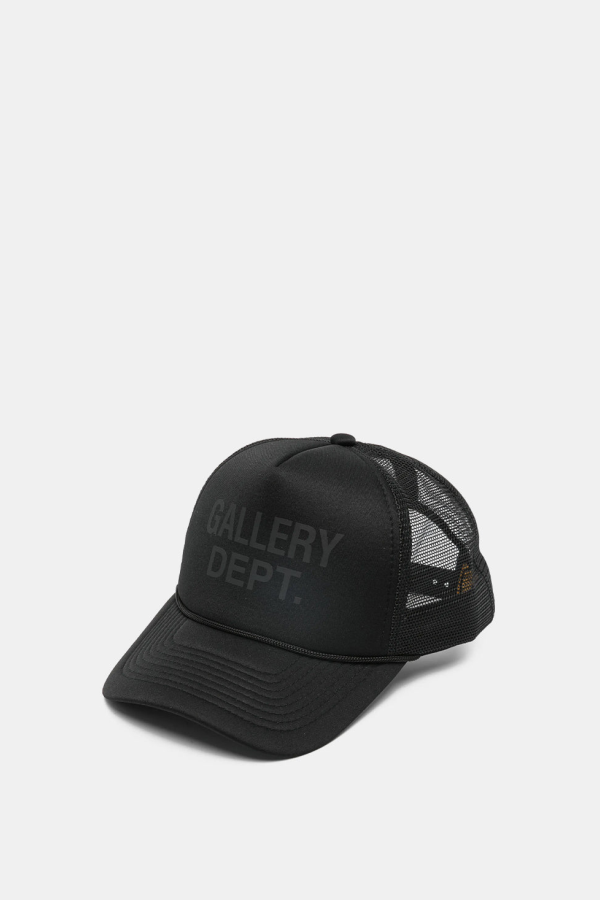 GALLERY DEPT. GD Logo Trucker Hat - Black