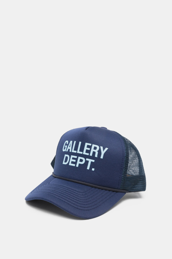 GALLERY DEPT. GD Logo Trucker Hat - Deep Navy