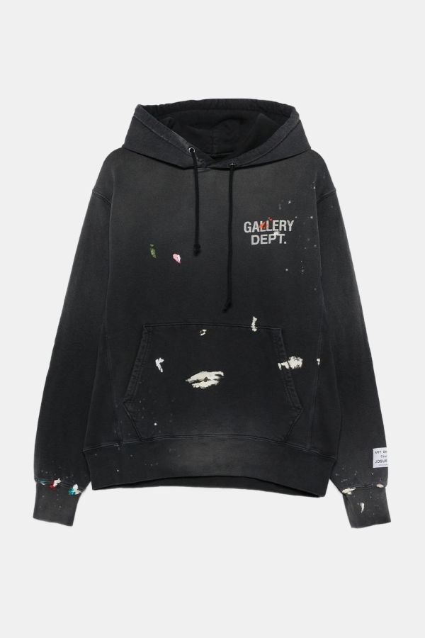 GALLERY DEPT. GD Paint Logo Hoodie - Vintage Black