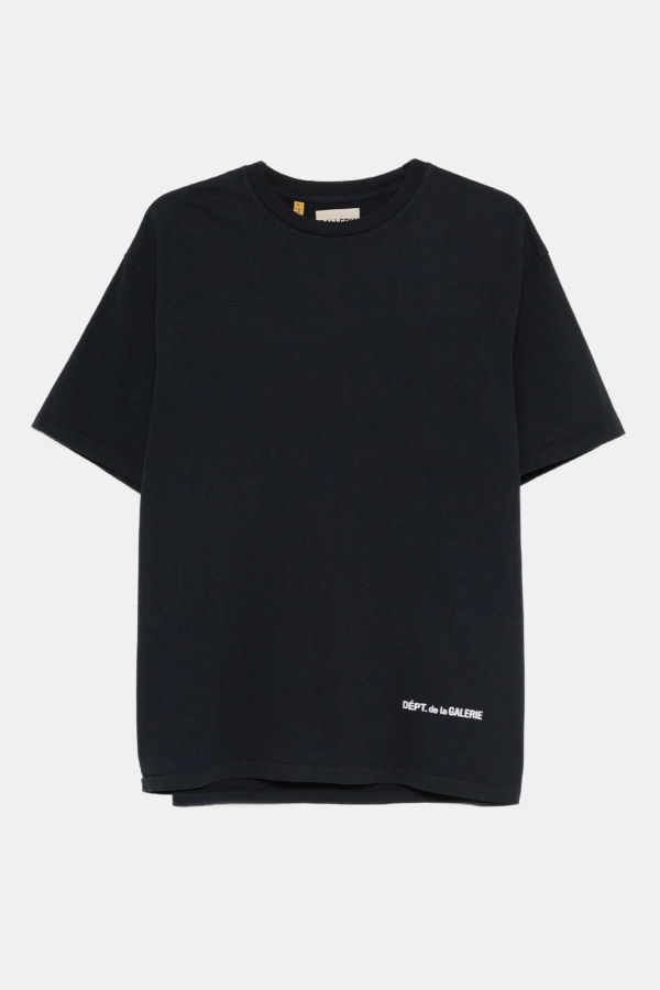 GALLERY DEPT. Washed Black French Micro Logo Tee