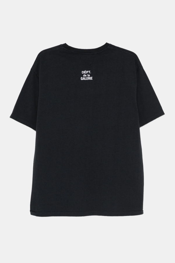 GALLERY DEPT. Washed Black French Micro Logo Tee