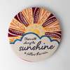 Ten Thousand Villages Prerak Sunshine Hand Embroidered Wall Art - Thumbnail 1
