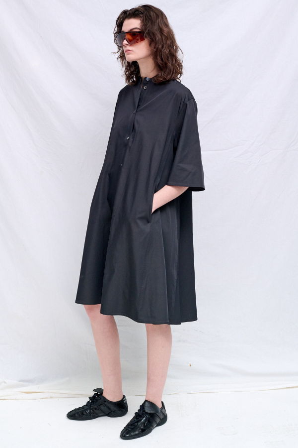 Studio Nicholson Coal Bloch Short Ikela Dress