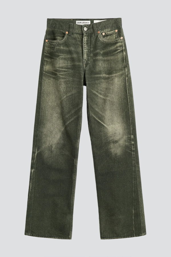 Our Legacy Digital Black Aurora Wata Cut Pant