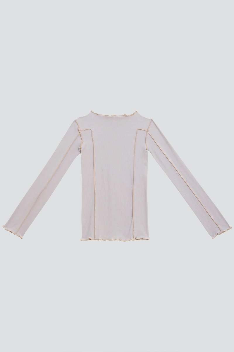 Baserange Verbe Purple Omato Long Sleeve Top