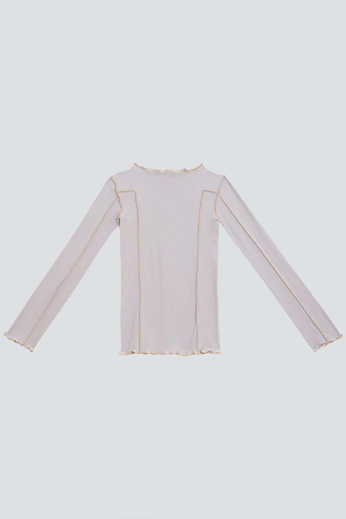 Baserange Verbe Purple Omato Long Sleeve Top - Image 5 of 6