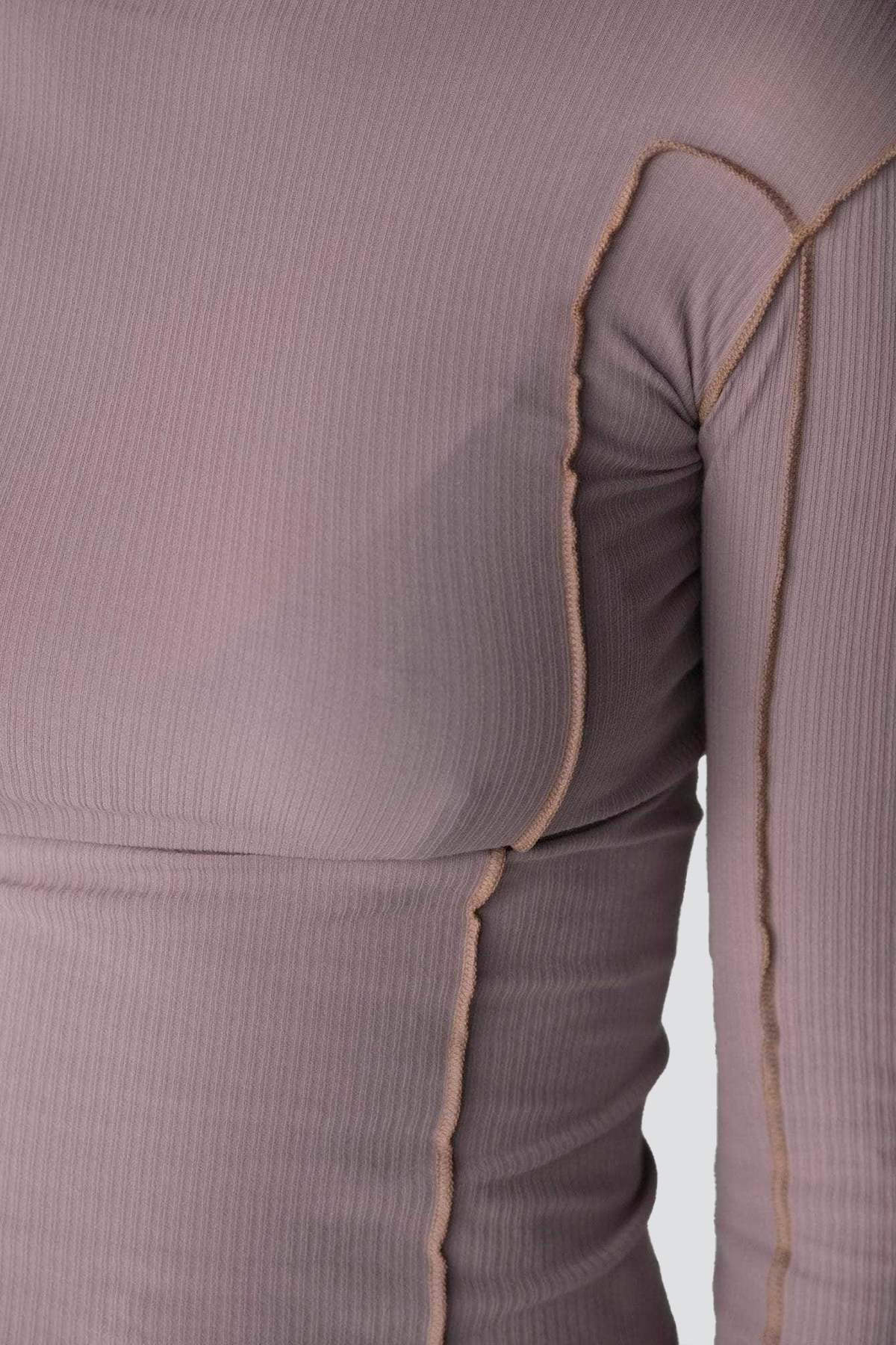 Baserange Verbe Purple Omato Long Sleeve Top - Image 6 of 6