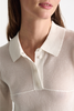Dorothee Schumacher Cotton Coolness Mesh Top - White - Thumbnail 3