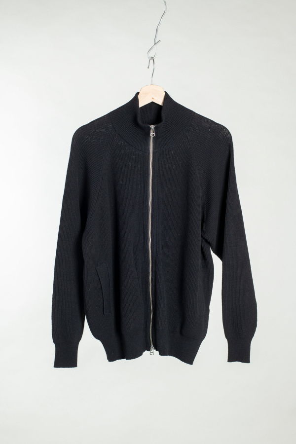 Yoko Sakamsoto Drivers Knit - Cotton Sweater - Black
