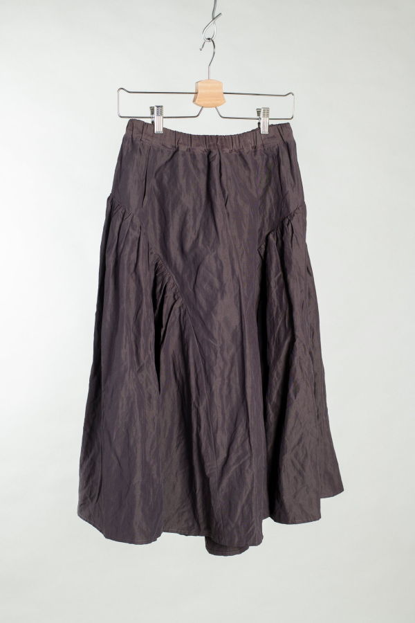 Wanze Easy Gathered Skirt - Prune