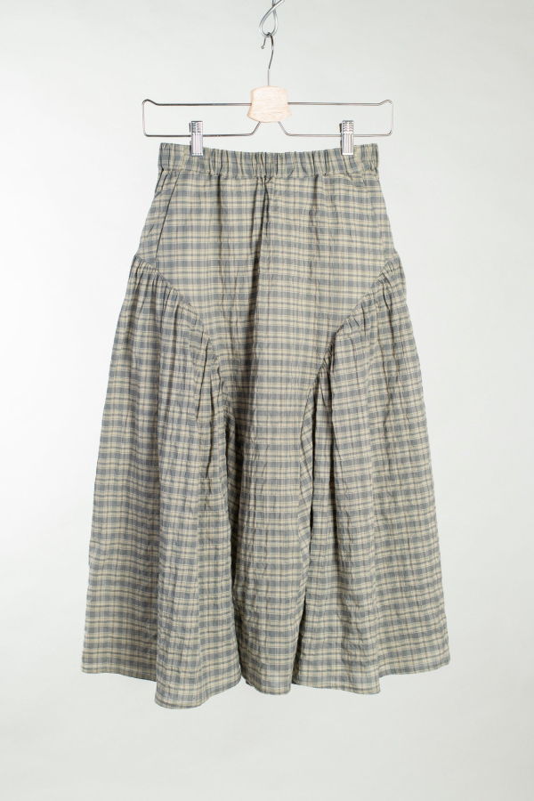 Wanze Easy Gathered Skirt - Moss