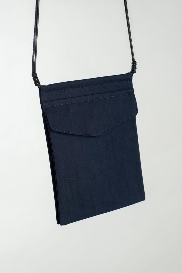 Wanze Messenger Purse - Navy