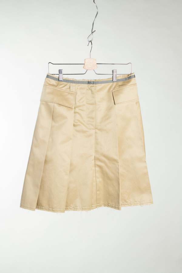 Wanze Pleated Skirt - Butter