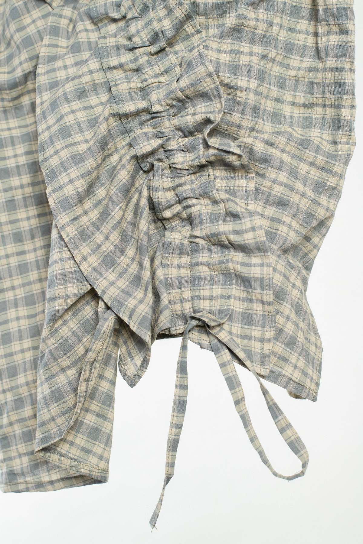 Wanze Ruffle Camisole Tank Top - Moss - Image 3 of 6