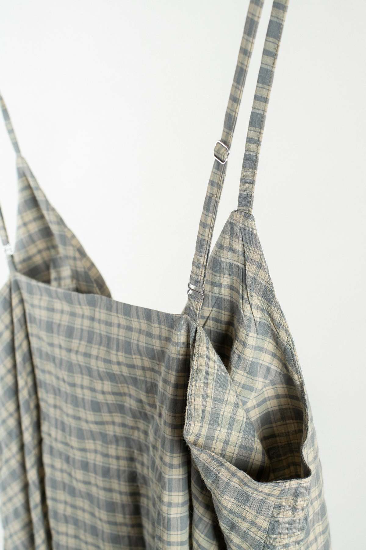 Wanze Ruffle Camisole Tank Top - Moss - Image 5 of 6