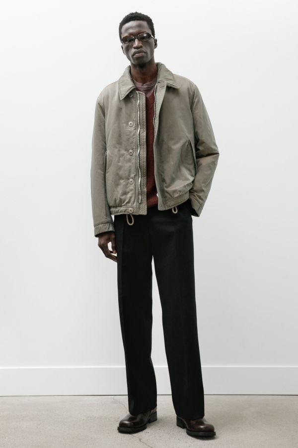 Our Legacy Borrowed Chino Coarse Black Gabardine Pants