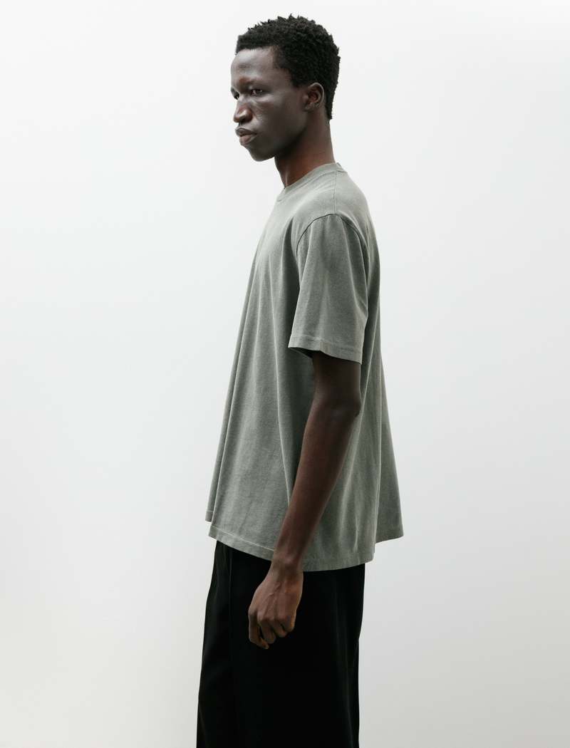 Our Legacy Box T-Shirt Worn Olive Legacy Jersey