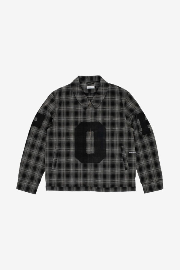 Pop Trading Company Checked Football Jacket