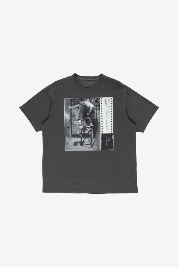 Pop Trading Company Deberdt T-Shirt - Charcoal