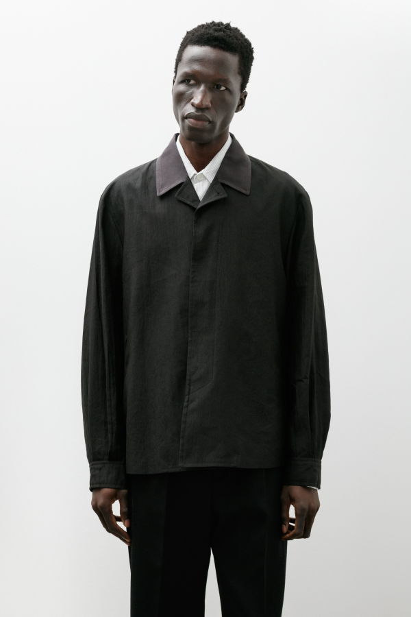 Our Legacy Pack Blazer Soot Black Techflax - Black