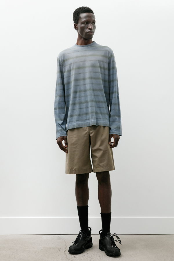 Our Legacy Ponte Shorts Dry Leaf Balance Woolcot Shorts